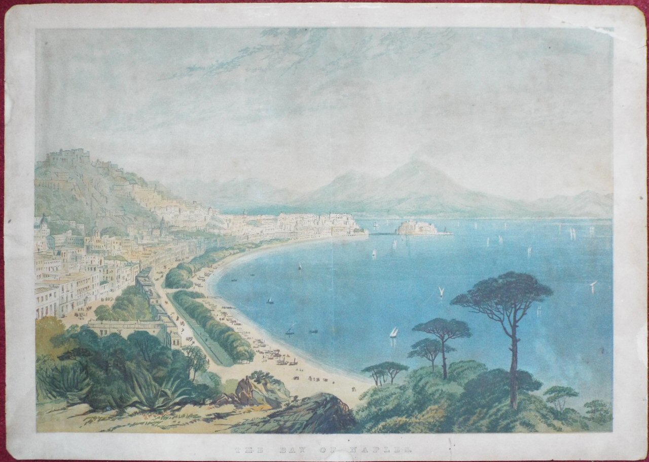 Chromo-lithograph - The Bay of Naples.